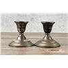 Image 2 : Weighted Sterling Silver Candlesticks