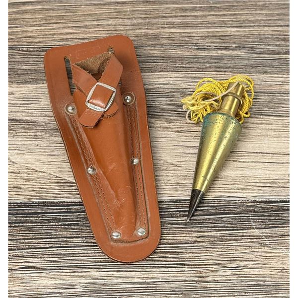 Antique Brass Steel Plumb Bob