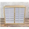 Image 1 : Craft Organizer Storage Cabinet