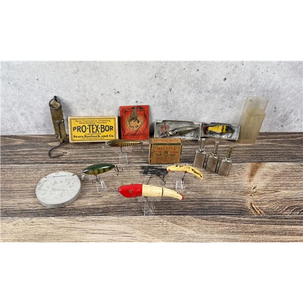 Collection of Antique Fishing Lures