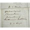 Image 3 : Meteorological Observations 1853 D.S. Hoyt