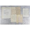 Image 1 : Signed Letters by Famous Mathematicians