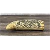 Image 3 : Resin Scrimshaw Whale Tooth