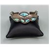 Image 1 : Old Pawn Navajo Sterling Silver Turquoise Bracelet