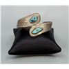 Image 2 : Old Pawn Navajo Sterling Silver Turquoise Bracelet