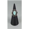 Image 1 : Navajo Sterling Silver Turquoise Ring