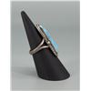 Image 2 : Navajo Sterling Silver Turquoise Ring