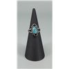 Image 1 : Navajo Sterling Silver Turquoise Ring