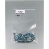 Image 4 : Zuni Petit Point Sterling Turquoise Necklace