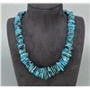 Image 1 : Santo Domingo Pueblo Turquoise Disc Necklace