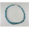 Image 2 : Santo Domingo Pueblo Turquoise Disc Necklace