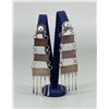 Image 2 : Zuni Petit Point Sterling Turquoise Earrings