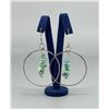 Image 2 : Zuni Sterling Silver Turquoise Earrings