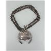 Image 2 : Navajo Sterling Bench Bead Turquoise Necklace