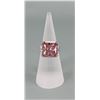 Image 1 : CWB Sterling Silver Pink CZ Cocktail Ring