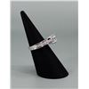 Image 2 : Sterling Silver CZ Cocktail Ring