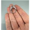 Image 3 : Sterling Silver CZ Cocktail Ring