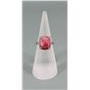 Image 1 : Color of the Year Sterling Pink Thulite Ring