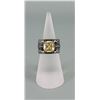 Image 1 : Spacecore Sterling Silver Canary Yellow CZ Ring
