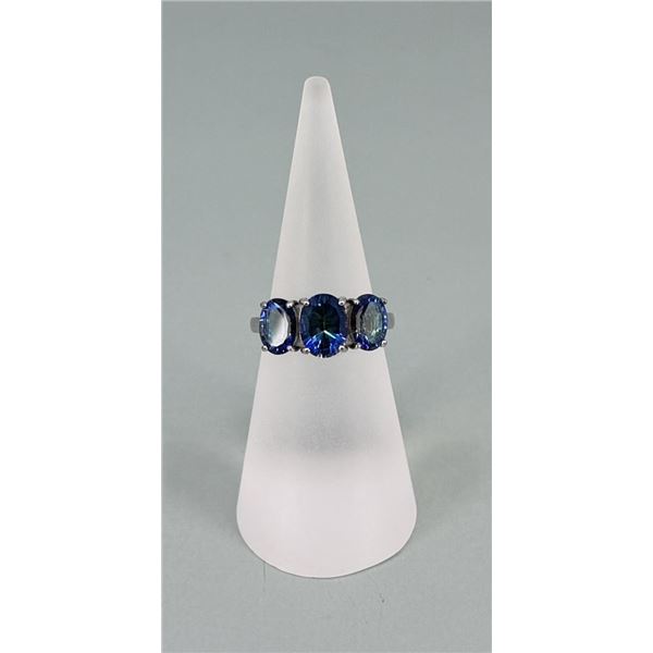 Bella Luce Sterling Silver Lab Grown Spinel Ring