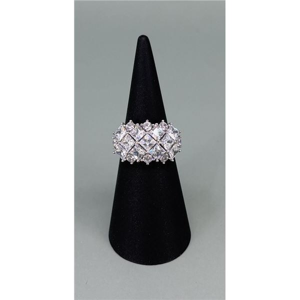 Bella Luce Sterling Silver CZ Ring