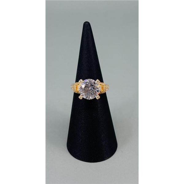 Bella Luce Sterling Silver CZ Ring