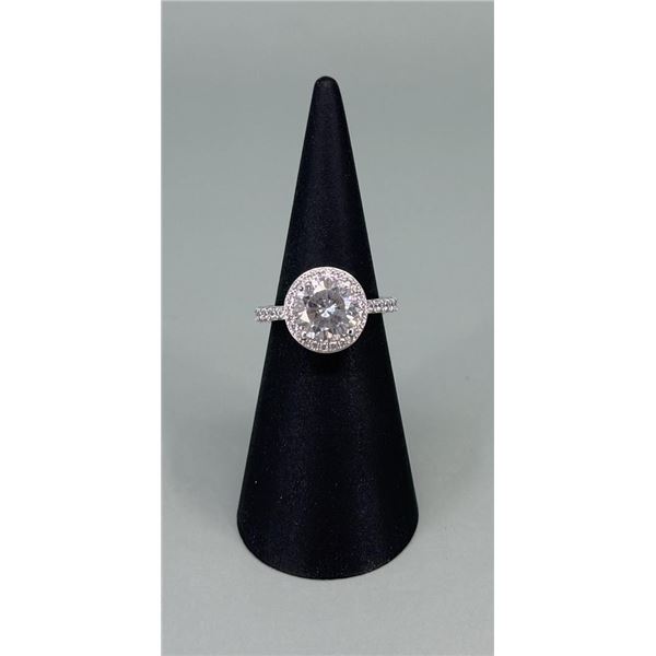 Vanna K Bella Luce Sterling Silver CZ Ring