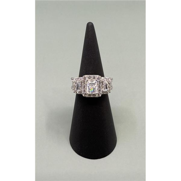 Sterling Silver CZ Ring