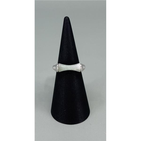 Bella Luce Sterling Silver White Quartz Ring