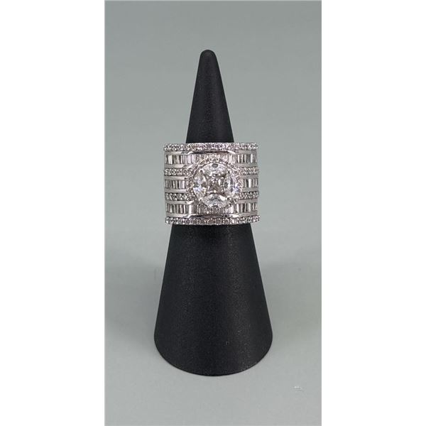 Samara Sterling Silver CZ Ring