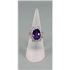 Image 1 : Sterling Silver Amethyst Ring
