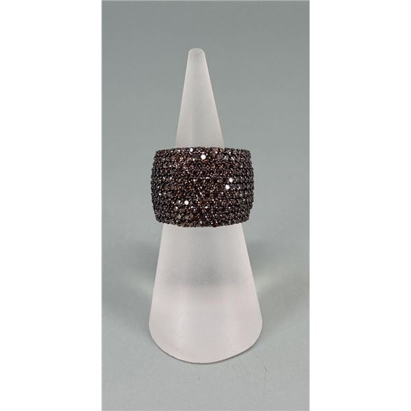 Samara Sterling Silver Black Spinel Ring