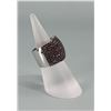 Image 2 : Samara Sterling Silver Black Spinel Ring
