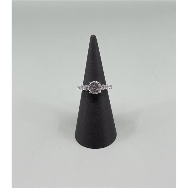 Bella Luce Sterling Silver CZ Ring