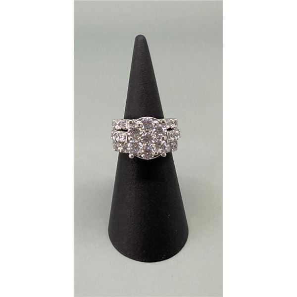 Samara Sterling Silver CZ Ring