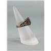 Image 2 : Sterling Silver Smoky Quartz Ring