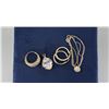Image 2 : 14k Gold CZ Jewelry Lot