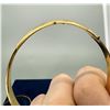 Image 4 : 18k Gold Hinged Bangle Bracelets