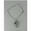 Image 2 : Sterling Silver Cross Necklace