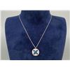 Image 1 : YGI Sterling Silver Blue Topaz Necklace