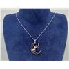 Image 1 : Spacecore Sterling Silver Cat Spinel Necklace