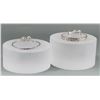 Image 2 : Lot of Two Sterling Silver Expandable Bangles