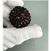 Image 3 : Victorian Garnet Cluster Pendant
