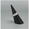 Image 2 : Fuzion Designs Sterling Silver CZ Eternity Ring