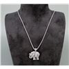 Image 1 : Sterling Silver Elephant Necklace