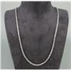 Image 1 : Sterling Silver Byzantine Chain Necklace