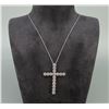 Image 1 : Spacecore Sterling Silver Cross Necklace