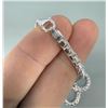 Image 3 : Sterling Silver Box Link Chain Necklace