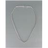 Image 2 : Sterling Silver Square Chain Necklace