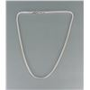 Image 2 : Sterling Silver Mesh Chain Necklace